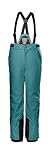 killtec Mädchen Skihose/Funktionshose mit abzippbarem Latz, Schneefang und Kantenschutz KSW 77 GRLS SKI PNTS, dunkelmint, 140, 37258-000