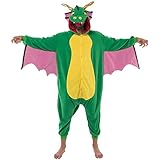 Spooktacular Creations Unisex Drache Erwachsene Drache Kostüm Dinosaurier Kostüm Tier Kostüm für Halloween Karneval Cosplay Pretend Play L