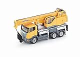 siku 1859, Telescopic Crane Truck, 1:87, Metal/Plastic, Yellow, Telescopic extension arm