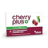 US-Montmorency-Sauerkirschen Kapseln – hochdosierter Sauerkirschen-Extrakt – 55.000 mg pro Tagesdosis – Cherry PLUS