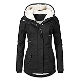 Alueeu Sweatjacke Damen Große Größen 52 56 54 50 Ohne Kapuze Gr.48 58 4XL Weiß Softshelljacke Steppmantel Trachtenjacke Sweatjacke Wintermantel Winterjacke Übergangsjacke Strickjacke Fleecejacke