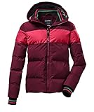 Killtec Mädchen Kow 192 Grls Qltd Jckt Winterjacke Jacke in Daunenoptik mit Kapuze, brombeere, 152 EU